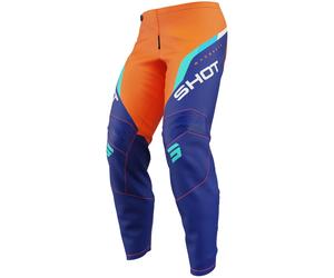 Pantaloni da motocross per bambini Shot Draw Daytona arancioni 10/11