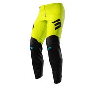 Pantaloni da motocross per bambini Shot Iron giallo fluo Saldi 4/5