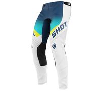Pantaloni da motocross Shot Aerolite HVA 26 blu 28