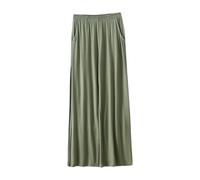Pantaloni da notte da donna, taglie grandi, in cotone, lunghi da donna, per il tempo libero, eleganti pantaloni da yoga, a vita alta, pantaloni rilassanti alla gamba larga, pantaloni da jogging con