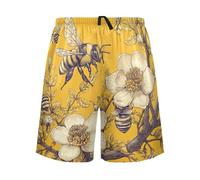 Pantaloni da pigiama da uomo comodi in legno con ape, per la primavera e la primavera, Legno Giallo Bee Tipo Primavera, S