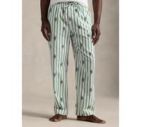 Pantaloni da pigiama Verde M A righe