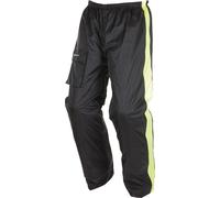 Modeka Ax-Dry Pantaloni pioggia, nero-giallo, taglia S per maschi