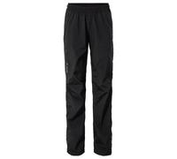 Vaude Bike Yaras Rain Zip Pants Nero 44 Donna