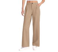 Pantaloni da ragazza Uniforme scolastica Gamba larga Pantaloni lunghi Adolescenti Bambini Vita Alta Baggy Suit Pantaloni con Tasche Estate Alla Moda Fondo Dritto Alla Moda Pantaloni Carini Vestiti