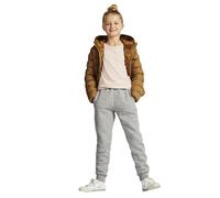 Pantaloni da ragazzo verde oliva con gambe dritte rilassate e frontale | Il colore verde oliva scuro e le gambe dritte larghe creano un look sobrio, con una vita semplice e invisibile