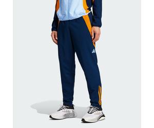 Pantaloni da rappresentanza Tiro 24 Competition Real Madrid Team Navy Blue 2 / Crew Orange / Glow Blue