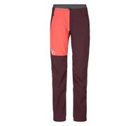 Pantaloni da sci alpinismo Ortovox BERRINO PANTS W (winetasting) Donna M