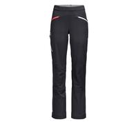 ORTOVOX Pantaloni softshell da scialpinismo da donna Col Becchei nero | XL