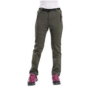 Pantaloni da sci da donna baggy, pantaloni da escursionismo da donna zip off impermeabili, pantaloni da trekking lunghi invernali, pantaloni softshell imbottiti, pantaloni da jogging caldi per outdoor