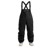 Pantaloni da Sci da Donna con Bretelle Staccabili, Pantaloni con Salopette da Snowboard Larghi da Donna Pantaloni da Trekking Caldi Antivento Impermeabili Isolati Complessivamente con Bretelle Staccab