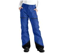 Pantaloni da sci da donna, traspiranti, in softshell, antivento, funzionali, ad asciugatura rapida, alla moda, per attività all'aria aperta, per paracadutismo, 01-blu, 3XL