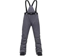 Pantaloni da Sci di Grandi Dimensioni Uomo -30 °c Pantaloni da Neve Caldi Pantaloni da Sci Invernali Pantaloni da Snowboard, Man gray9, XL