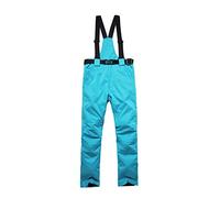 Pantaloni da Sci Donna Impermeabili e Termici Rinforzati per Doppio Calore Ideali per Sport Invernali e Attività sulla Neve
