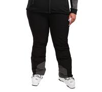 Pantaloni da sci Kilpi Elare, taglie forti, donna, nero 48(4XL) Black