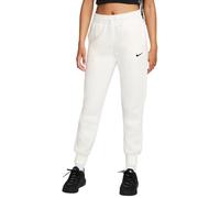 Nike Phoenix - Pantaloni da Allenamento da Donna, in Pile, Taglia L, Colore: Sail/Nero
