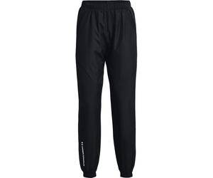 Pantaloni da tennis da donna Under Armour Women's Rush Woven Pant - black/white - Nero (M)