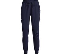 Pantaloni da tennis da donna Under Armour Women's UA Armour Sport Woven - midnight navy/metallic silver - Blu (XS)