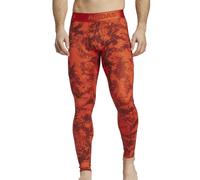 Pantaloni da tennis da uomo Adidas Paris Heat.Rdy Techfit Long Leggings - preloved red - Rosso (L)