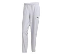 Pantaloni da tennis da uomo Adidas Trening Essential Woven - halo silver/black - Argento (XL)