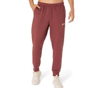 Pantaloni da tennis da uomo Asics Logo Fleece - rusted rock - Marrone (L)