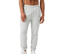 Pantaloni da tennis da uomo Björn Borg Classic Print Sweatpants - ultra light grey melange - Grigio (L)