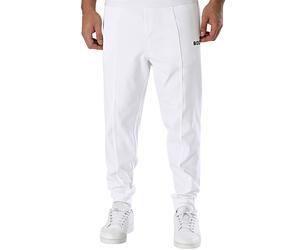 Pantaloni da tennis da uomo BOSS Hadiko MB Regular-Fit In Stretch Gabardine - Bianco (L)