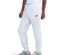 Pantaloni da tennis da uomo Nike Club Jogger - white/white/black - Bianco (XL)