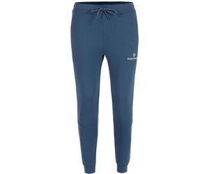 Pantaloni da tennis da uomo Sergio Tacchini Bold 025 Fleece - electric blue/white - Blu (XL)