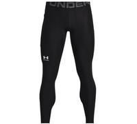 Pantaloni da tennis da uomo Under Armour Men's HeatGear Leggings - black/white XL