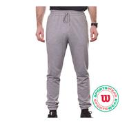 Pantaloni da tennis da uomo Wilson Parkside Jogger - med heather grey - Grigio (XL)