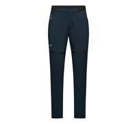 Pantaloni convertibili salewa pedroc 3 blu da uomo