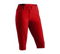 Pantaloni da trekking 3/4 donna Maier Sports Lulaka Capri Loop Rouge 48
