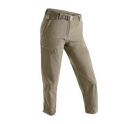 Pantaloni da trekking 7/8 donna Maier Sports Lulaka Beige 50