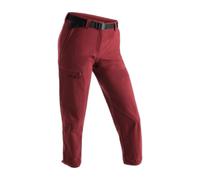 Pantaloni da trekking 7/8 donna Maier Sports Lulaka Rouge 40
