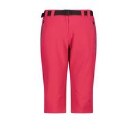 CMP Pantaloni da trekking Capri da donna con cintura e Dry Function design ergonomico, elastico in vita resistente in 4 direzioni per giornate attive e abbigliamento sportivo versatile., Magenta, 46