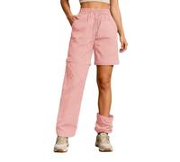 Pantaloni da trekking da donna, con zip off, traspiranti, ad asciugatura rapida, elasticizzati, con gambe rimovibili, per attività all'aria aperta, estivi, pantaloni funzionali, con Gambe Rimovibili