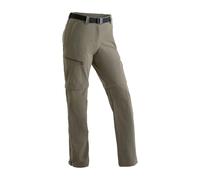 maier sports Nata, Pantaloni da Trekking da Donna, Pantaloni Outdoor idrorepellenti per Il Trekking e Le Escursioni, Pratica Funzione T-Zip off, Senza PFC, MSTRETCH PRO 4 & Dryprotec