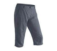 Maier Sports - Women's Neckar - Pantaloni 3/4 46 grigio/nero