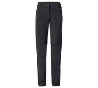 Pantaloni da trekking da donna Vaude Farley Stretch ZO T-zip Pants III (nero) 38