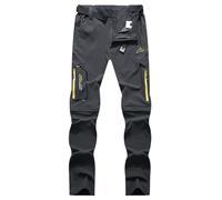 Pantaloni da Trekking Uomo Activewear Cargo Elasticizzati Leggeri Eleganti Sportivo Casual Tattici Militari con Tasche Multiple Leggero Elastico Pantalone Allenamento