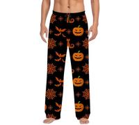 Pantaloni da Trekking Uomo Inverno Lavoro Forti Pesanti Cropped Tartan Militare Panna Fantasia Freschi Similpelle Walking Completo Alto Sbiaditi Dire Storia Fulmini Outsider Wampum