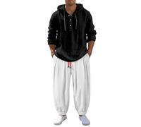 Pantaloni da uomo 2026, top e pantaloni in tessuto di poliestere, casual per l'estate da indossare tutti i giorni, con uno stile pratico, un look stagionale coordinato, un outfit facile da abbinare