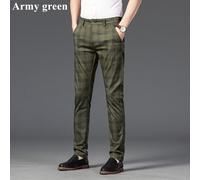 Pantaloni Da Uomo Caro A Righe Dritti Per Costume Negozio Ufficio