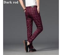 Pantaloni Da Uomo Caro A Righe Dritti Per Costume Negozio Ufficio