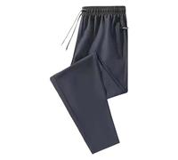 Pantaloni da Uomo di Seta Ghiacciata Sportivi Comodi ad Asciugatura Rapida Traspiranti per attività all'Aria Aperta Jogging Estivi Leggeri Tuta Running Elasticizzati Corsa Casual Pantalone