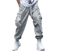 Pantaloni da uomo Hip Hop Jogger Cargo Pants Techwear Pantaloni Baggy Streetwear Punk Pantaloni tattici Jogger Pantaloni cargo Harem Techwear Pantaloni da lavoro da ragazzo Pantaloni da jogging,