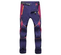 Pantaloni da uomo in cotone con cuciture a contrasto e utilità P | ockets, vita media Pull On Plain Weave Design per passeggiate, escursioni e uso quotidiano; cinque opzioni di colore mostrate