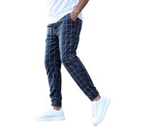 Pantaloni Da Uomo In Lino Eleganti Casual Pantalone Con Coulisse Comodo Larghi Estivo Pantaloni Lino Elastici In Vita Traspirante Pants Uomo Con Tasche Classici Loose Fit Pantaloni Da Spiaggia