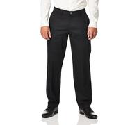 Pantaloni da uomo Lee Total Freedom Stretch Relaxed Fit Flat Front, neri, 36W x 30L